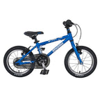 Lightweight Squish 14 kids bike in Blue side profile
