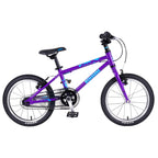 Lightweight Squish 16 kids bike in Purple side profile