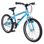 Lightweight Squish 18 kids bike in Aqua angled view
