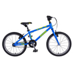 Lightweight Squish 18 kids bike in Blue side profile