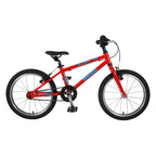 Lightweight Squish 18 kids bike in Red side profile
