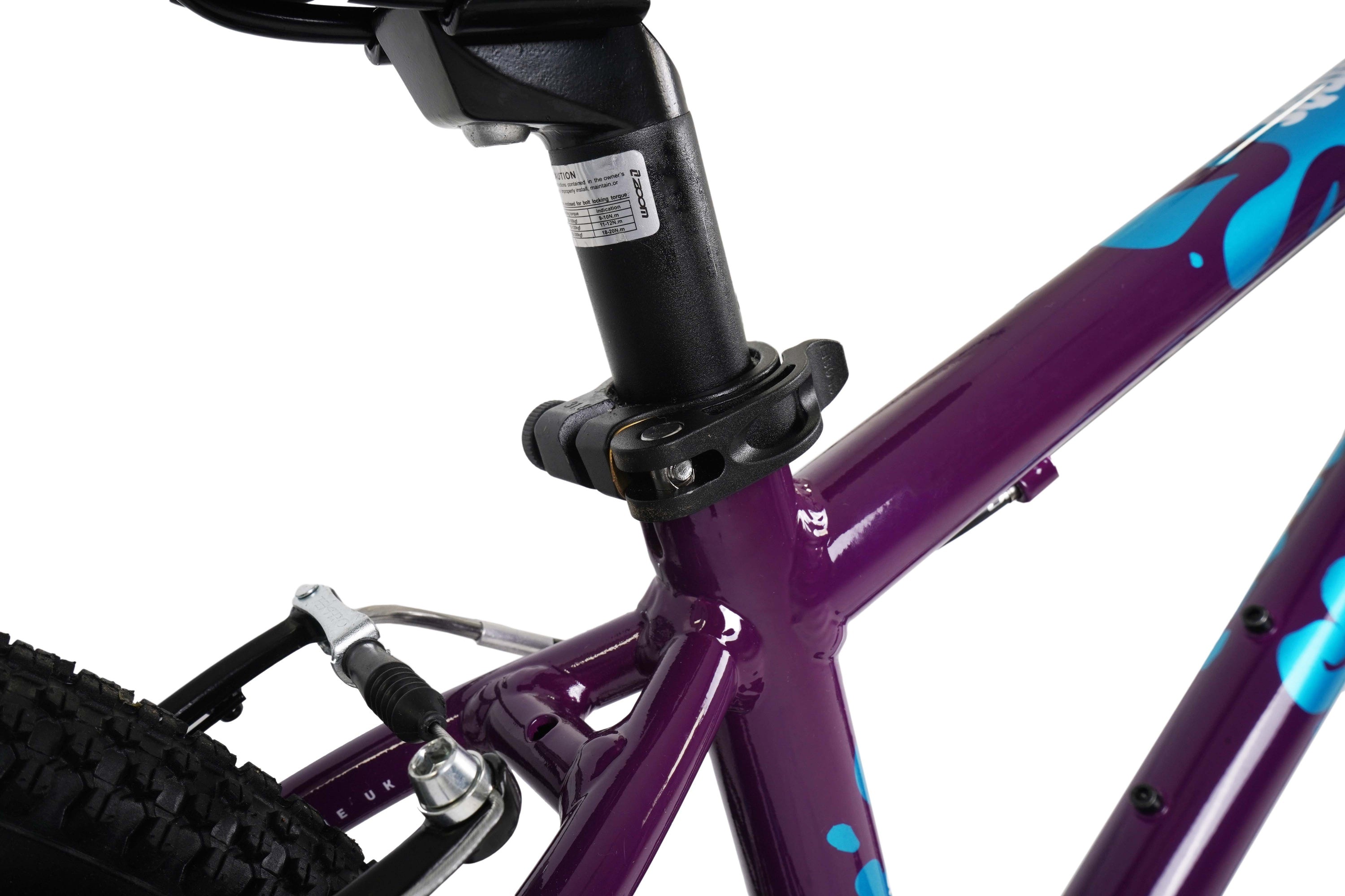 Squish 20 quick release seatpost clamp detail