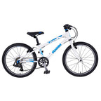 Lightweight Squish 20 kids bike in White side profile