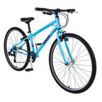 Lightweight Squish 26 kids bike in Aqua angled view