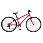 Lightweight Squish 26 kids bike in Red side profile